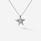 Das silberne Estrella Necklace, Schmuck aus den Tiefen des Meeres. Rückeitig maitime Struktur
