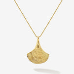 Schmuck, der direkt dem Meer entspringt. Anhänger aus Gold Vermeil, aus unserer etruskischen Kollektion Rückseite