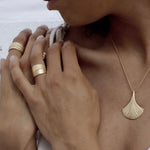 goldener Schmuck, der direkt dem Meer entspringt. Anhänger aus Gold Vermeil, aus unserer etruskischen Kollektion