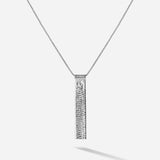 Das rechteckige Kakejiku 掛物 Necklace weckt auf jedenfall Zen Stimmung. Die maritimen Muster sind dabei direkt aus dem Meer entsprungen