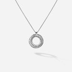 Exklusiver Schmuck aus dem Meer Kranz Anhänger aus Silber Rückseite
