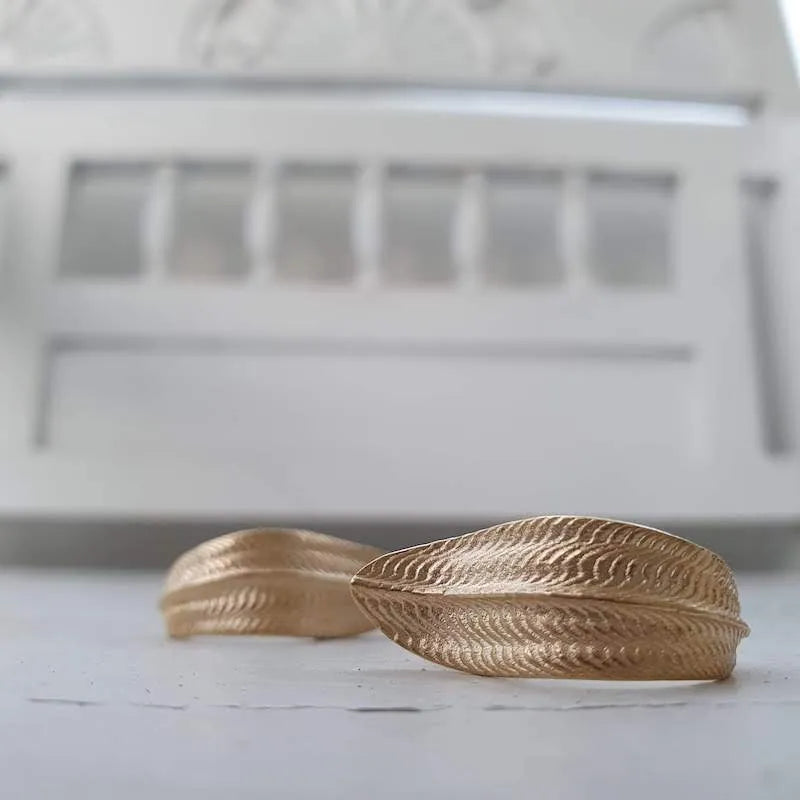 Sepiah Ohrringe Gold Vermeil 