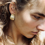 Banana Leaf Earrings