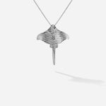 Meeresschmuck silber Manta Rochen
